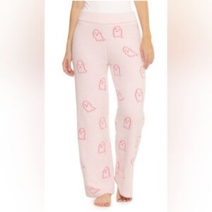 CUPCAKES & CASHMERE PINK GHOST Pajama Pants Size Small NWT Soft & Cozy